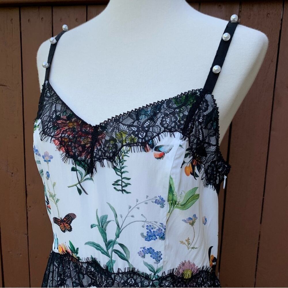Joie | Onelia Porcelain Butterfly Dress NWT Size 10 - Picture 11 of 16